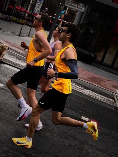 running 80:01 — chasing sub 80 is just perfect irony